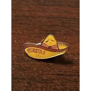 McDonald’s Fiesta! Sombrero‎ Employee Lapel Hat Pin